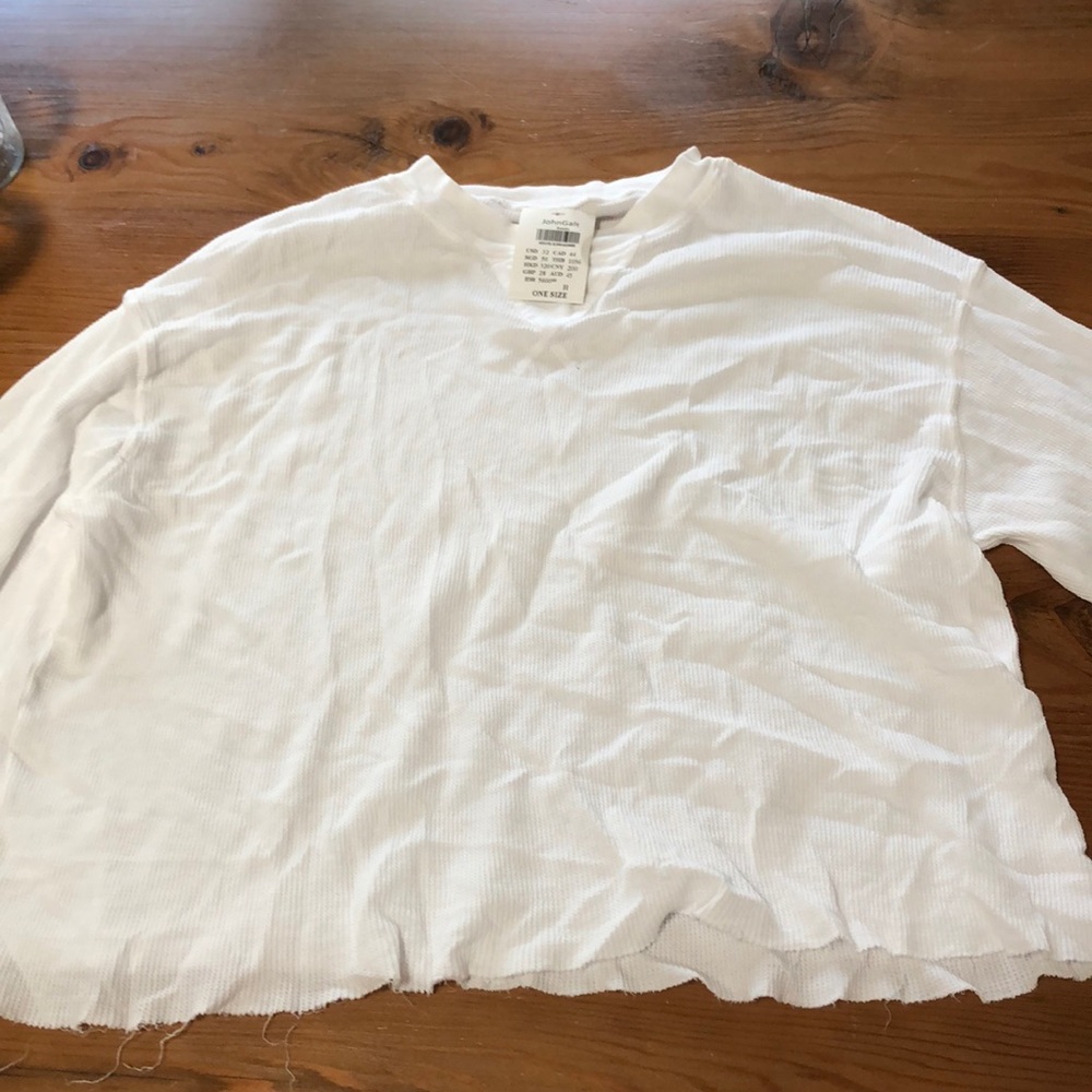Brandy Melville white thermal